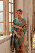 Load image into Gallery viewer, Singhara (Premium Banarasi Silk)
