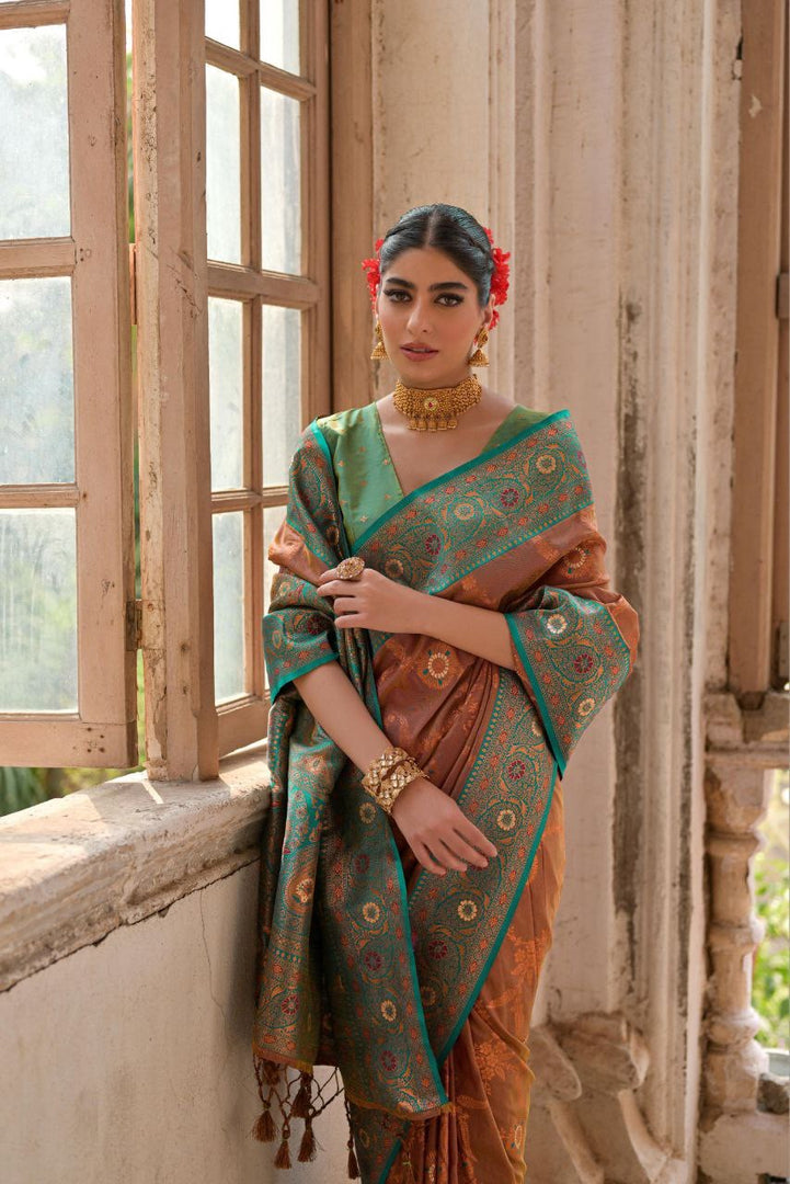 Singhara (Premium Banarasi Silk)
