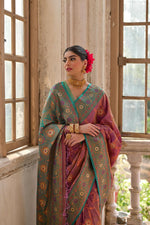 Load image into Gallery viewer, Singhara (Premium Banarasi Silk)
