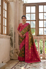 Load image into Gallery viewer, Singhara (Premium Banarasi Silk)
