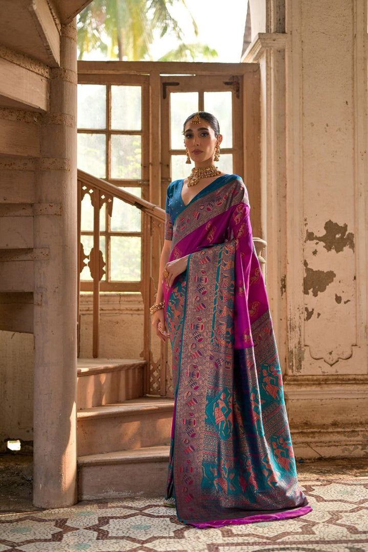 Roma (Premium Banarasi Silk)