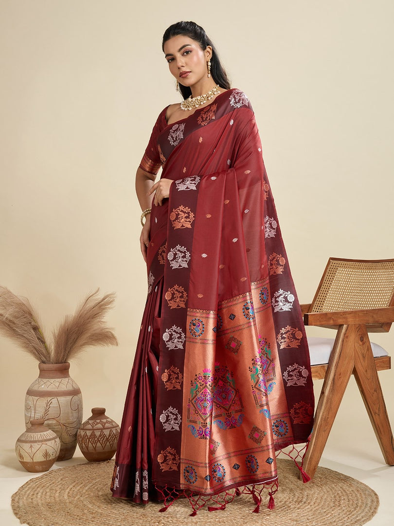 Karishma (Premium  Banarasi Paithani Silk)