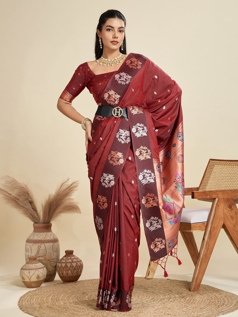 Karishma (Premium  Banarasi Paithani Silk)