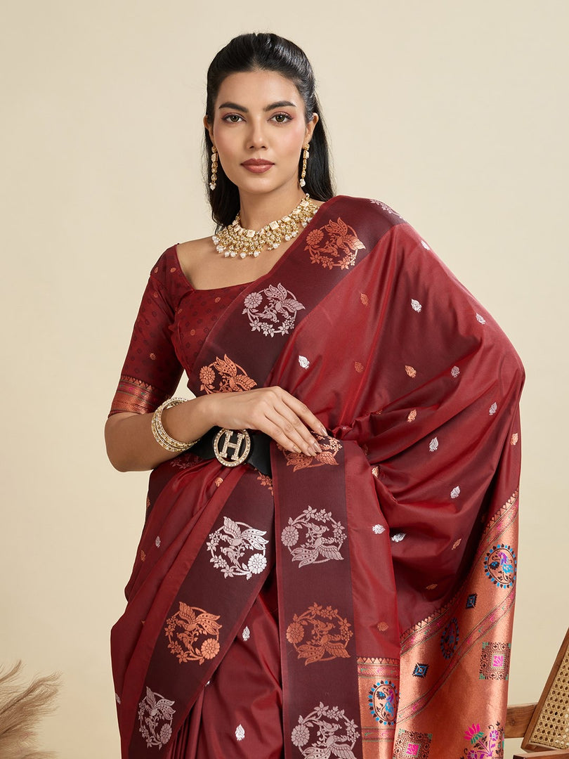 Karishma (Premium  Banarasi Paithani Silk)