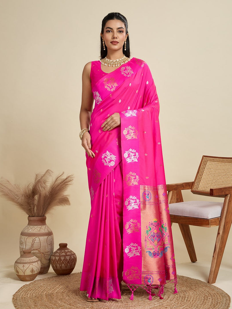Karishma (Premium  Banarasi Paithani Silk)