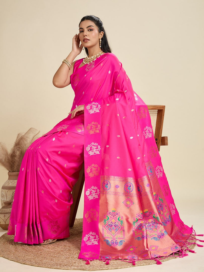 Karishma (Premium  Banarasi Paithani Silk)
