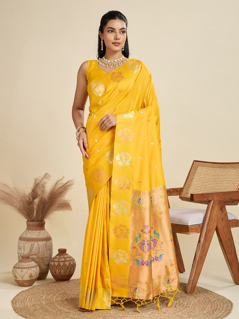 Karishma (Premium  Banarasi Paithani Silk)