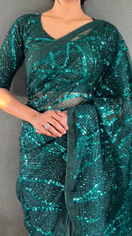 Load image into Gallery viewer, Zara (Premium 1 Minute Ready To Wear Saree)
