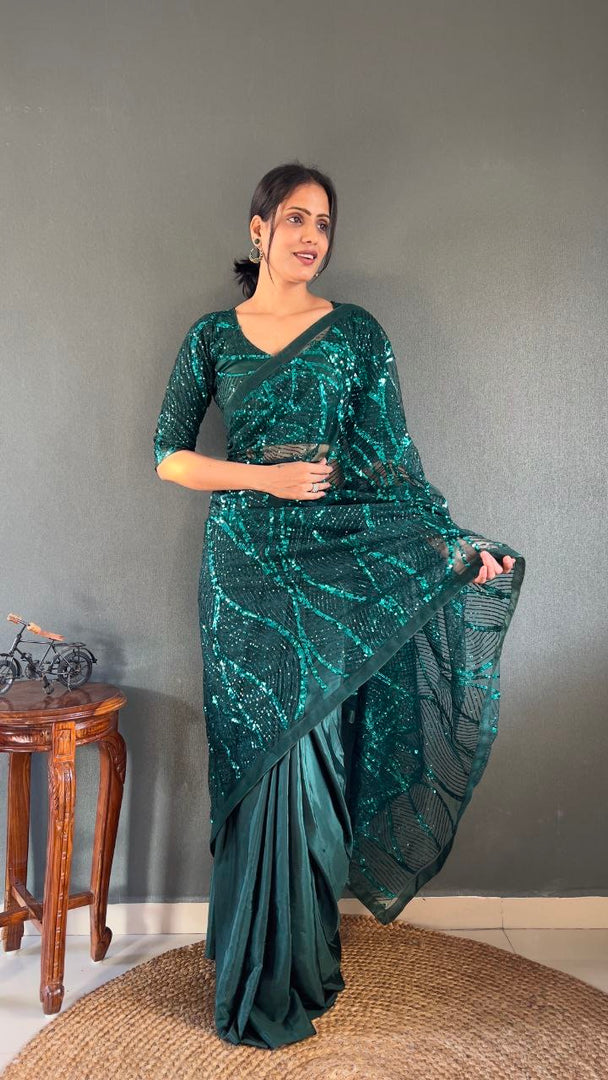Zara (Premium 1 Minute Ready To Wear Saree)