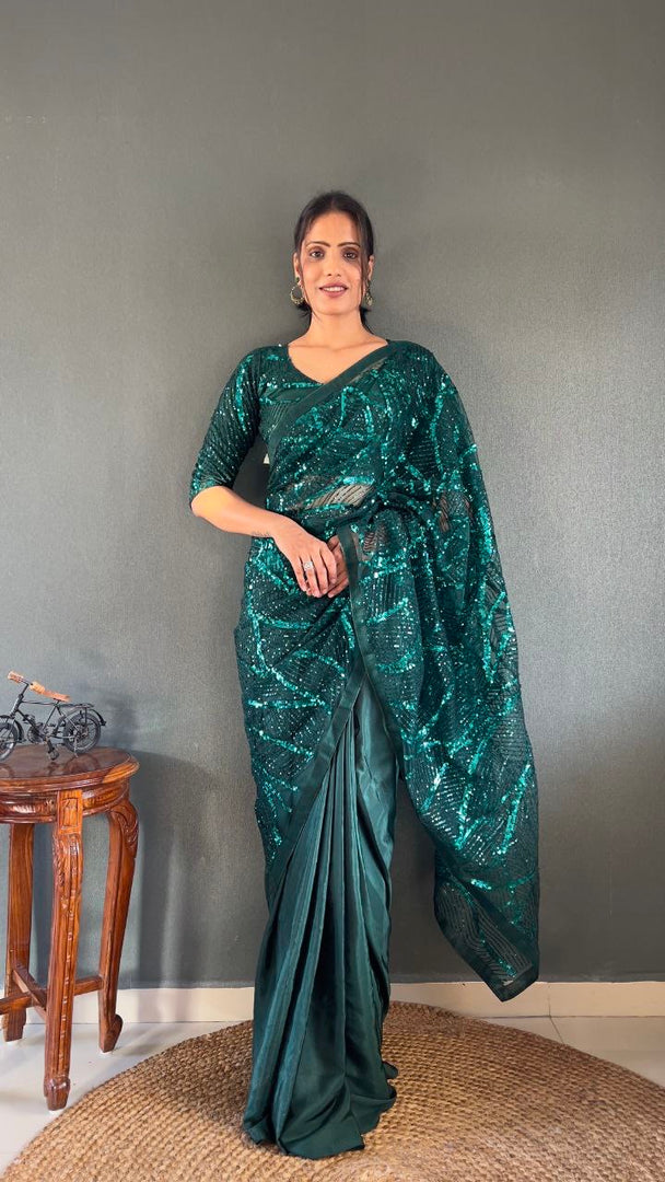 Zara (Premium 1 Minute Ready To Wear Saree)