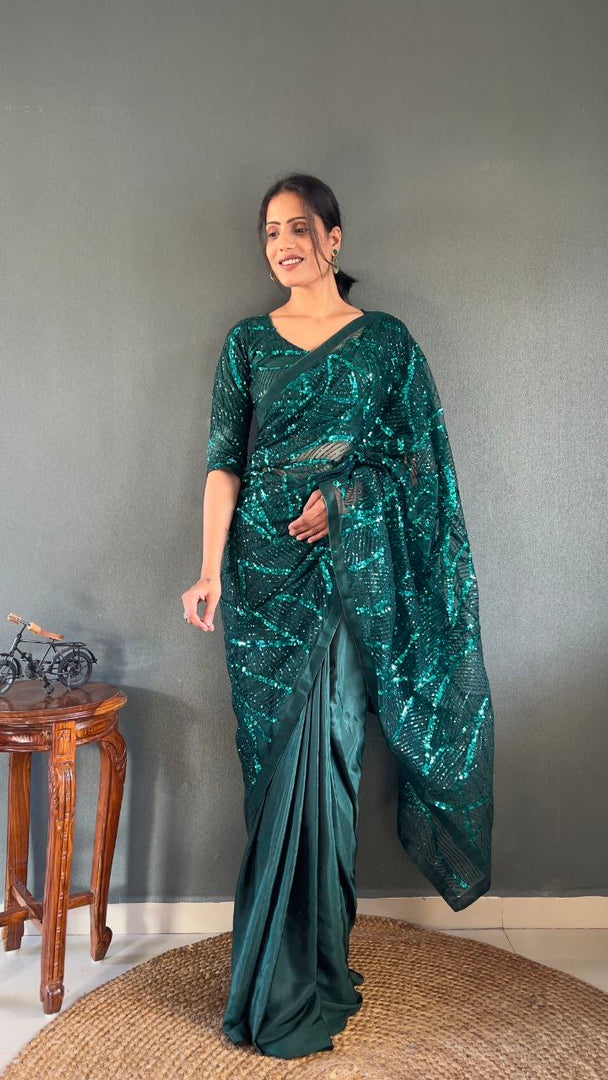 Zara (Premium 1 Minute Ready To Wear Saree)
