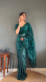 Load image into Gallery viewer, Zara (Premium 1 Minute Ready To Wear Saree)
