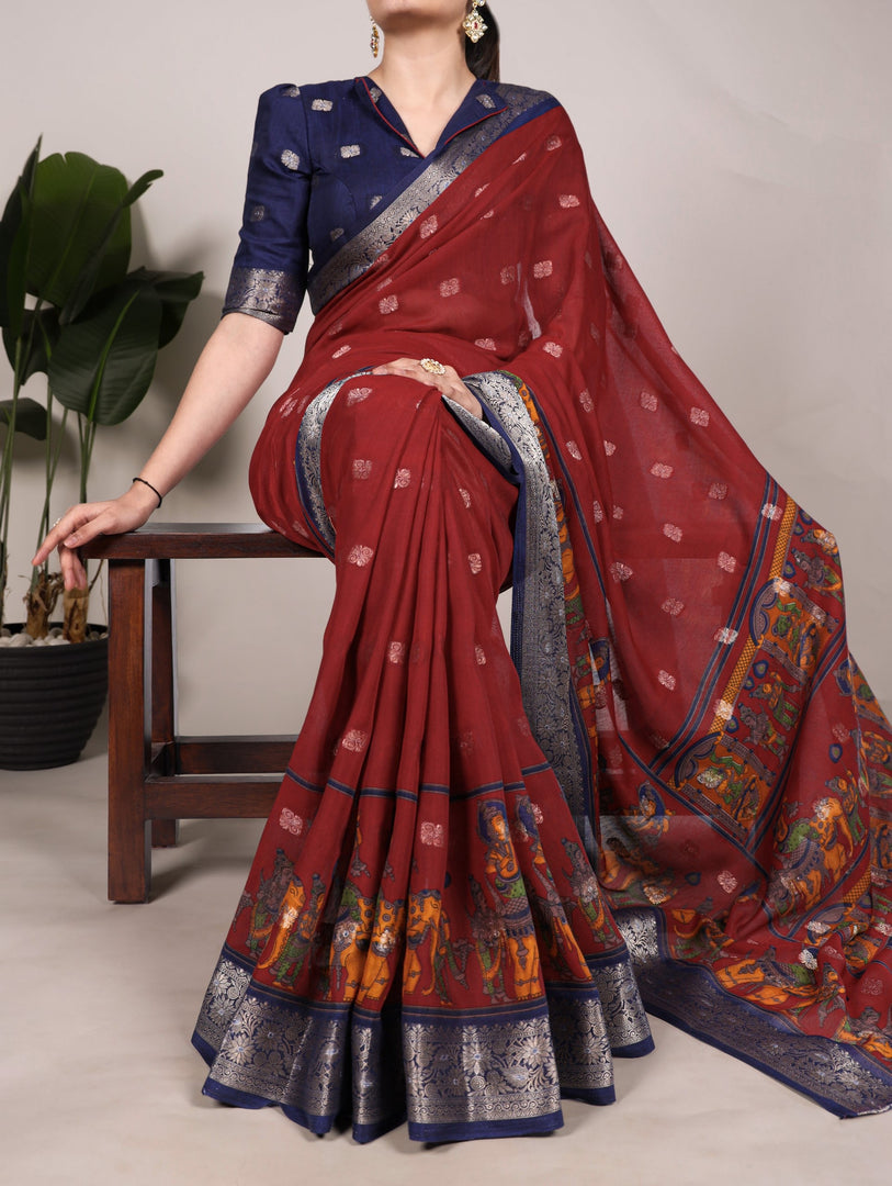 Deepam - தீபம் (Premium Poly Cotton)