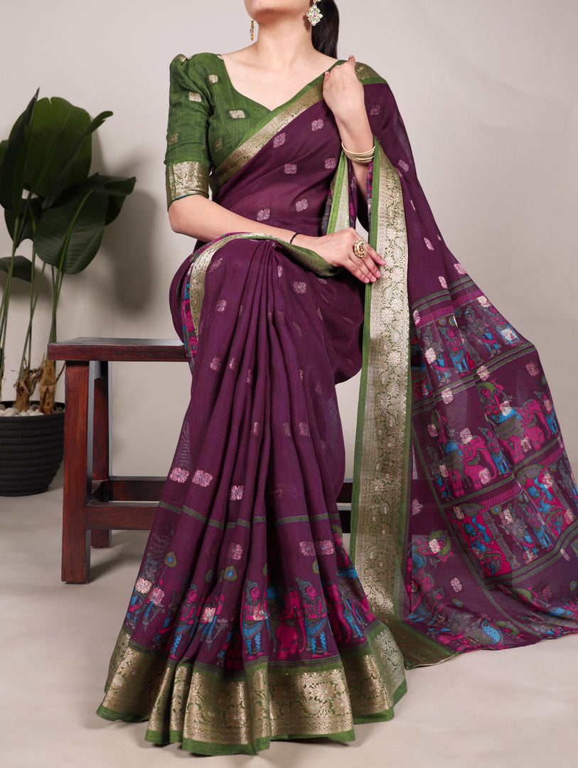 Deepam - தீபம் (Premium Poly Cotton)