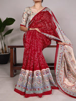 Load image into Gallery viewer, Bandhej (Premium Bandhej Silk)
