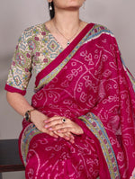 Load image into Gallery viewer, Bandhej (Premium Bandhej Silk)
