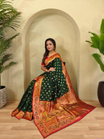 Load image into Gallery viewer, Aanchal (Premium Banarasi Paithani Silk)
