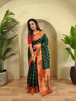 Load image into Gallery viewer, Aanchal (Premium Banarasi Paithani Silk)
