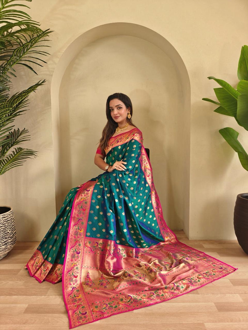 Aanchal (Premium Banarasi Paithani Silk)