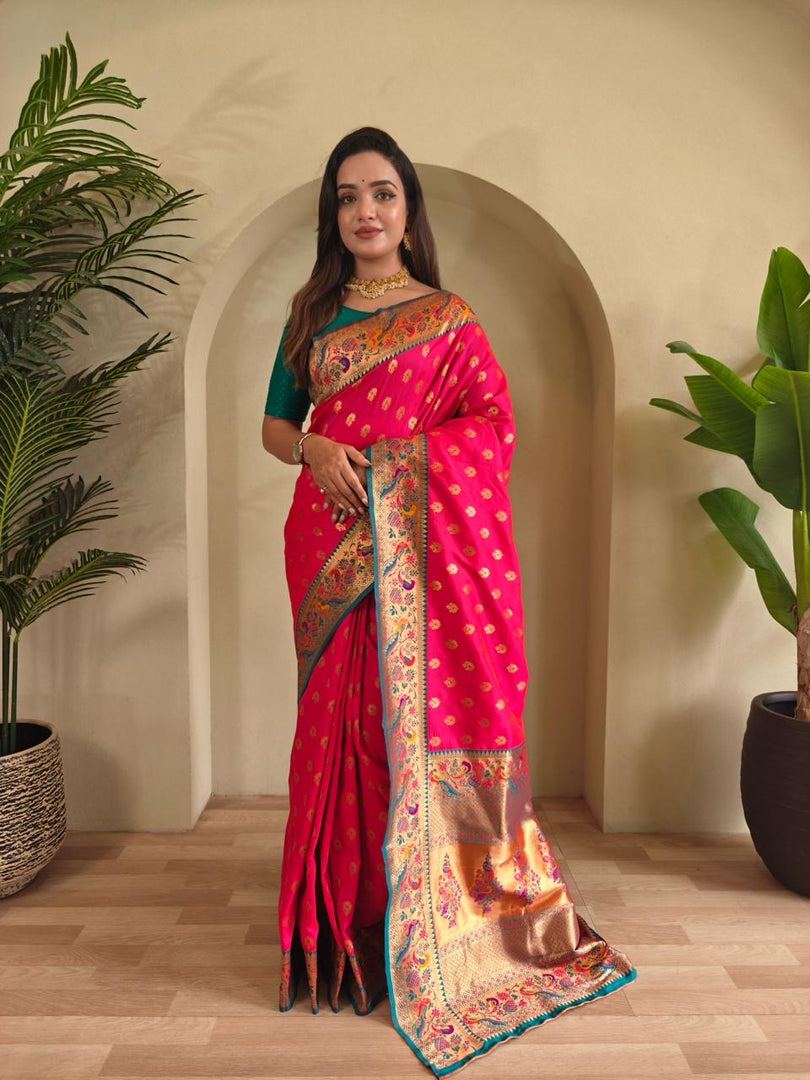 Aanchal (Premium Banarasi Paithani Silk)