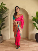 Load image into Gallery viewer, Aanchal (Premium Banarasi Paithani Silk)
