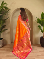Load image into Gallery viewer, Aanchal (Premium Banarasi Paithani Silk)
