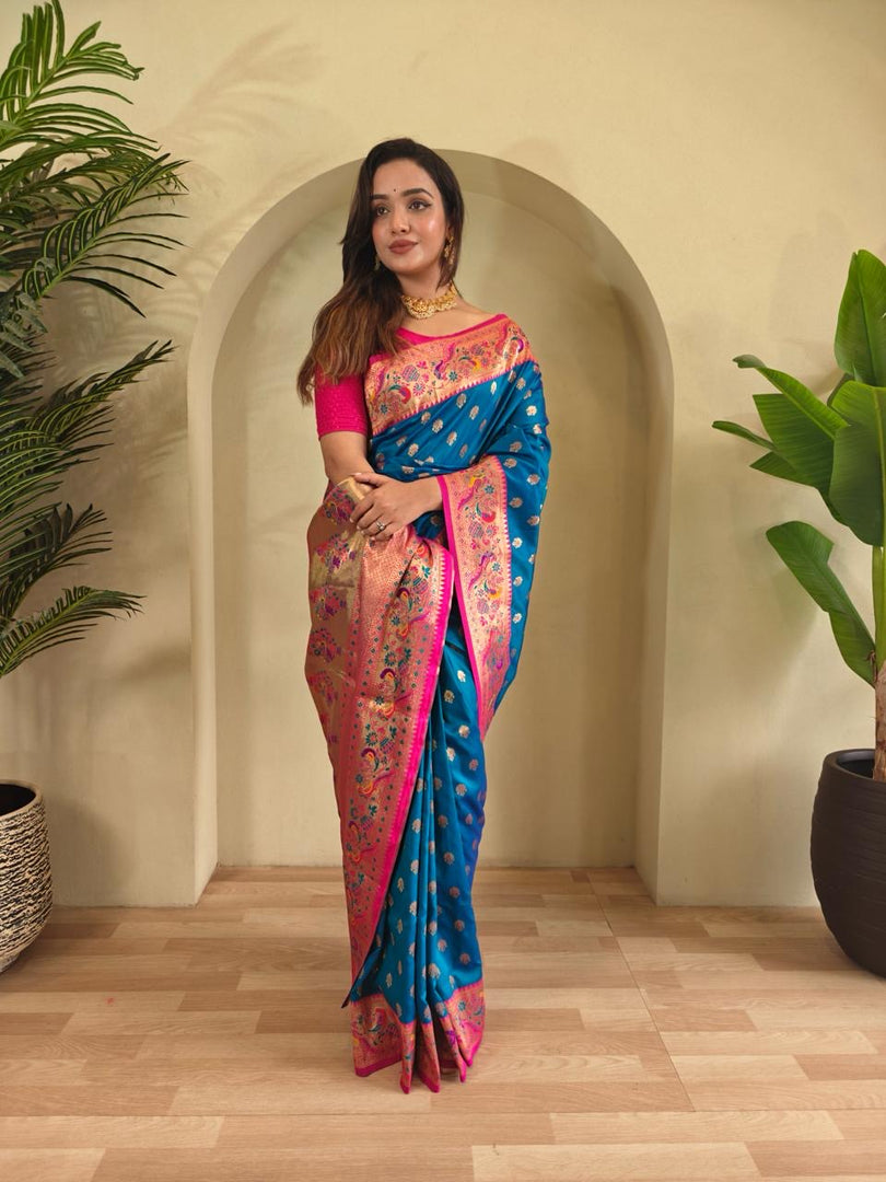 Aanchal (Premium Banarasi Paithani Silk)