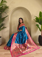 Load image into Gallery viewer, Aanchal (Premium Banarasi Paithani Silk)

