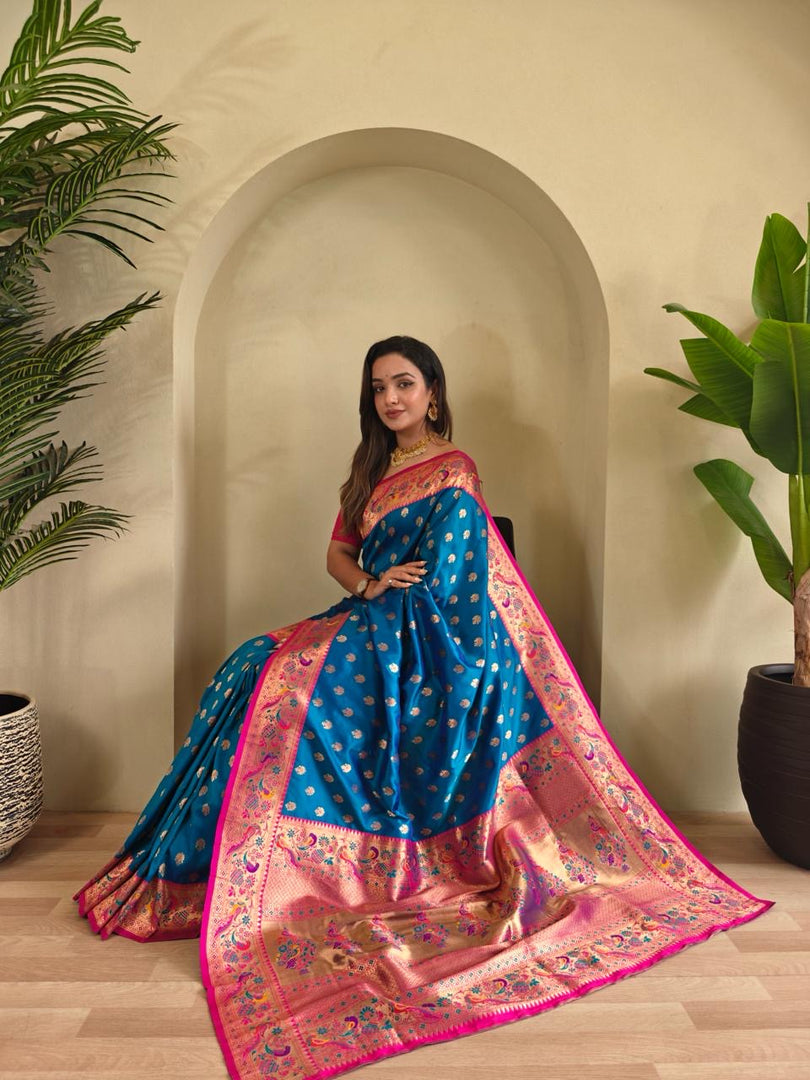 Aanchal (Premium Banarasi Paithani Silk)