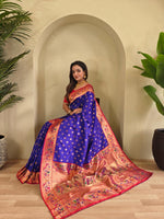 Load image into Gallery viewer, Aanchal (Premium Banarasi Paithani Silk)
