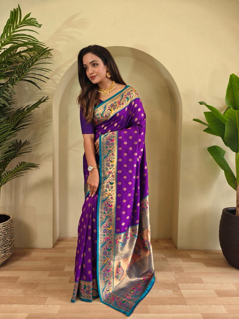 Aanchal (Premium Banarasi Paithani Silk)