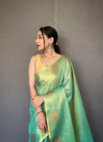 Load image into Gallery viewer, Gulabho (Premium Tissue Silk)
