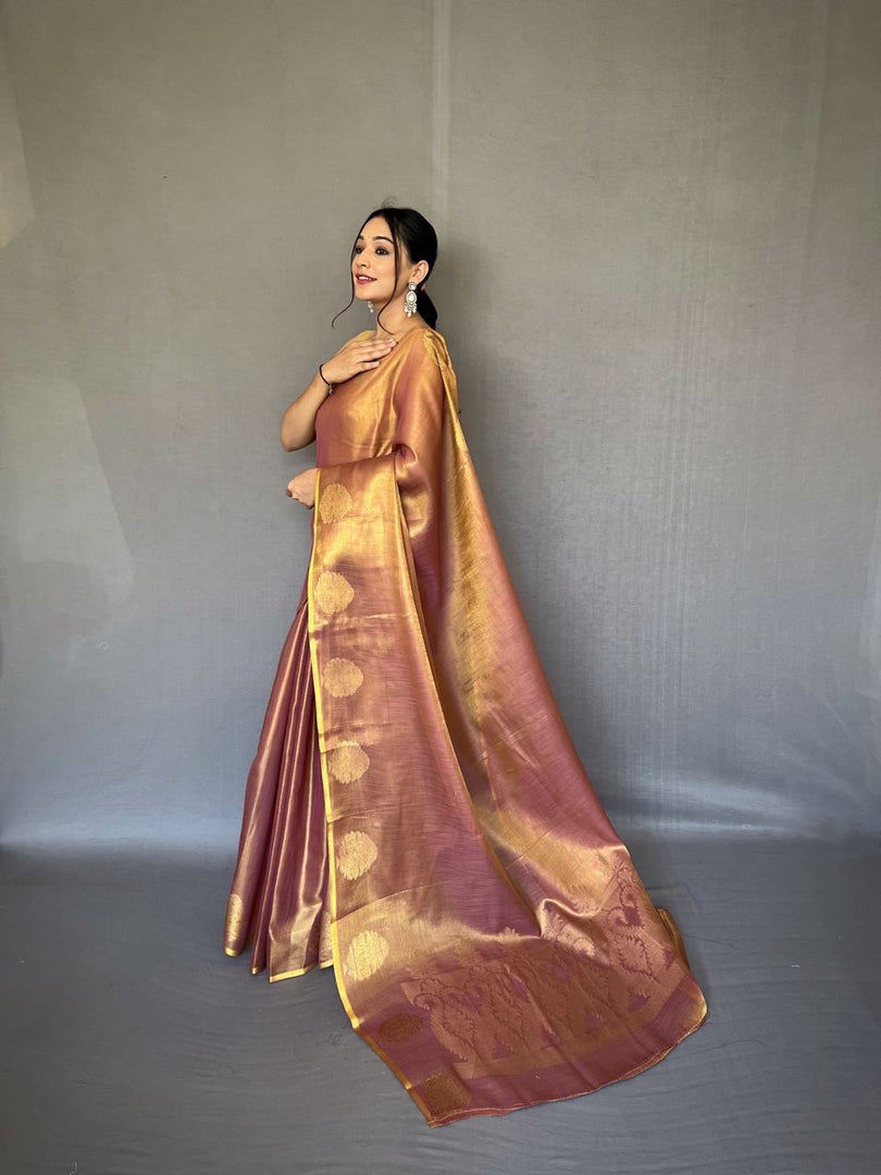 Gulabho (Premium Tissue Silk)