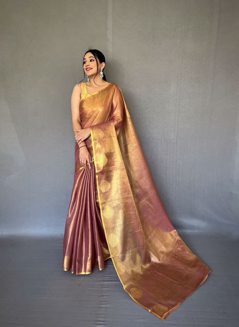Gulabho (Premium Tissue Silk)