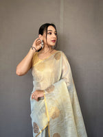 Load image into Gallery viewer, Gulabho (Premium Tissue Silk)
