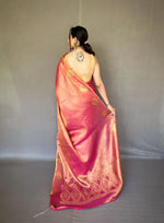 Load image into Gallery viewer, Gulabho (Premium Tissue Silk)
