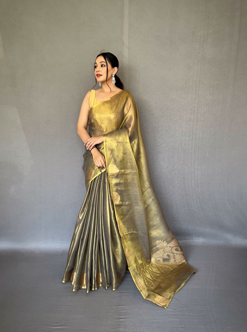 Gulabho (Premium Tissue Silk)