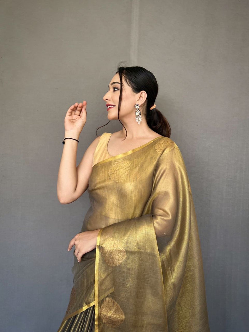 Gulabho (Premium Tissue Silk)