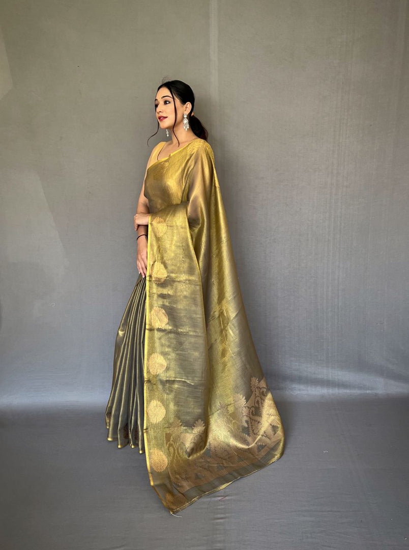 Gulabho (Premium Tissue Silk)