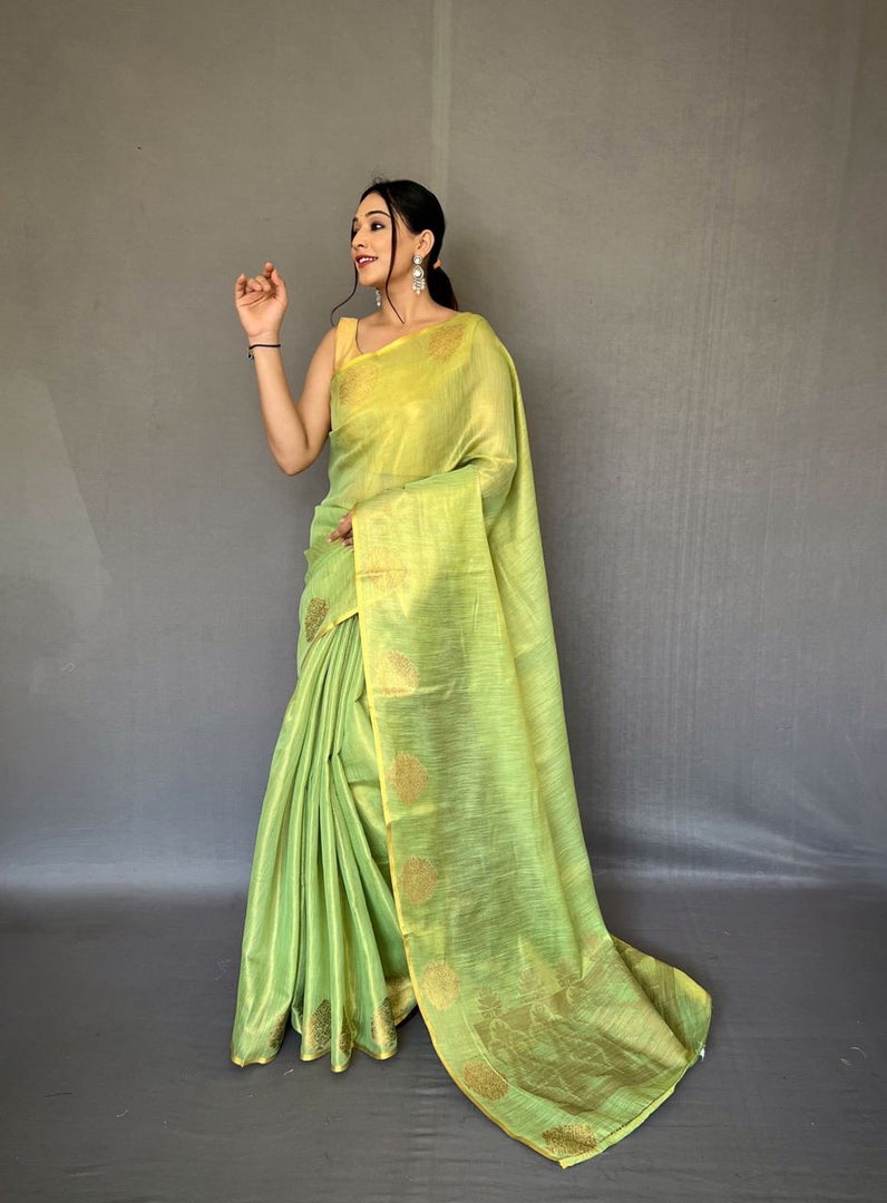 Gulabho (Premium Tissue Silk)