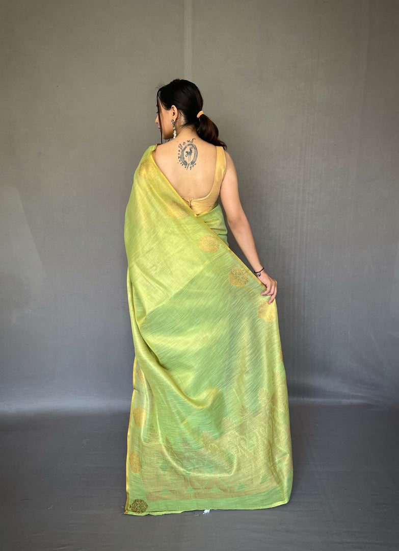 Gulabho (Premium Tissue Silk)