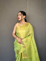 Load image into Gallery viewer, Gulabho (Premium Tissue Silk)
