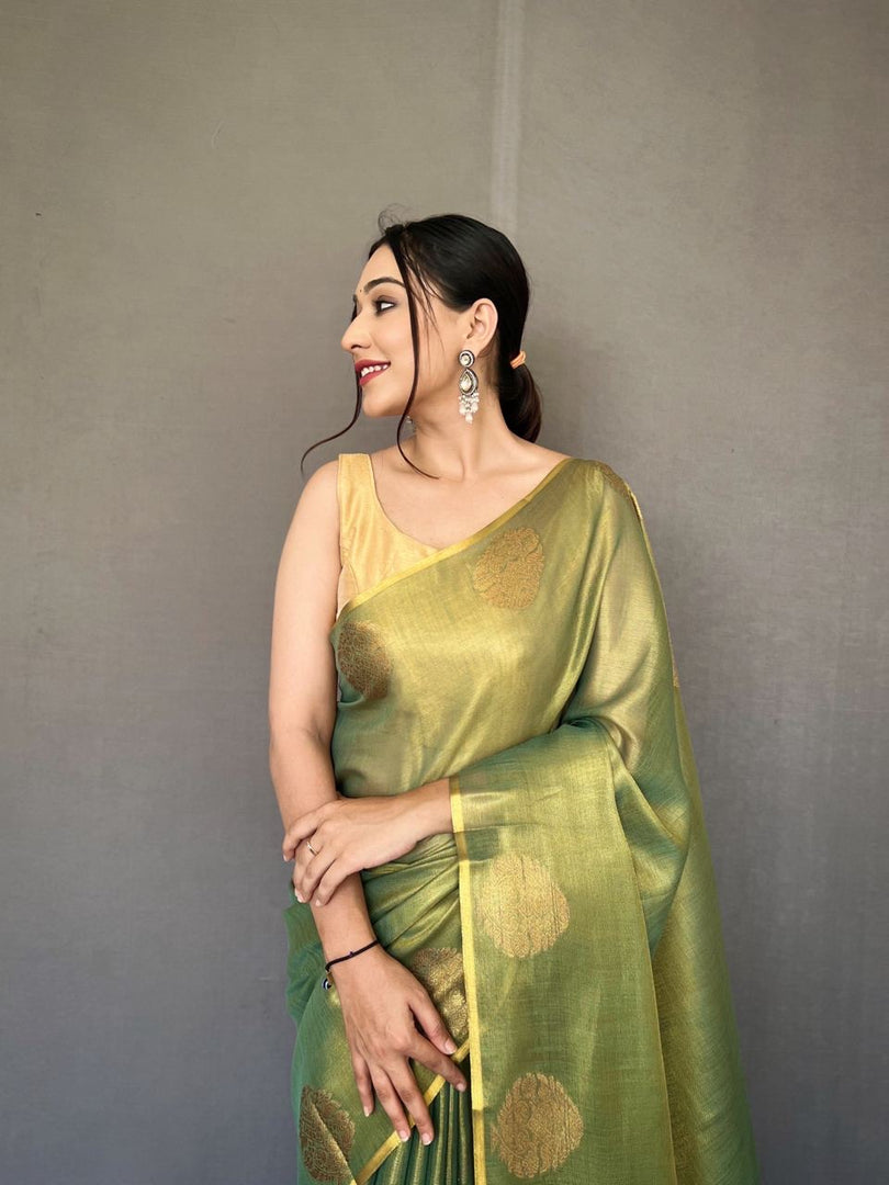 Gulabho (Premium Tissue Silk)