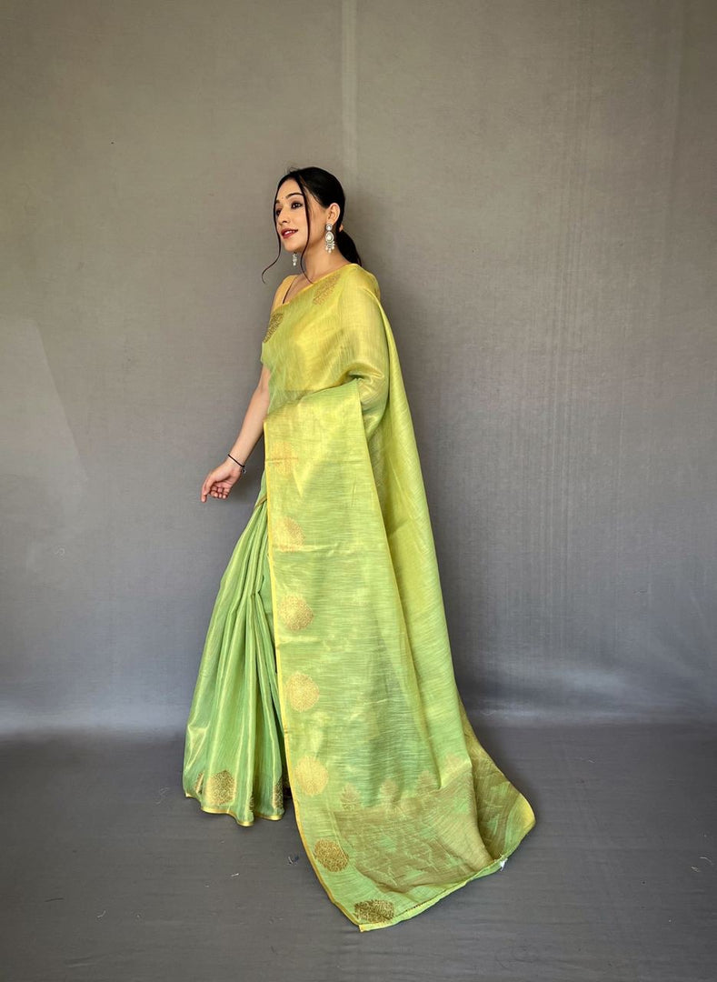 Gulabho (Premium Tissue Silk)