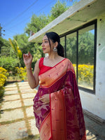 Load image into Gallery viewer, Gauri (Premium Banarasi Paithani)
