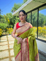 Load image into Gallery viewer, Gauri (Premium Banarasi Paithani)
