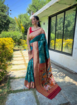 Load image into Gallery viewer, Gauri (Premium Banarasi Paithani)
