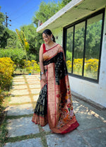 Load image into Gallery viewer, Gauri (Premium Banarasi Paithani)
