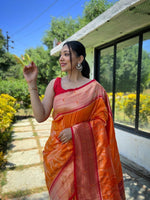 Load image into Gallery viewer, Gauri (Premium Banarasi Paithani)
