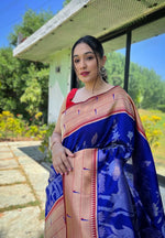 Load image into Gallery viewer, Gauri (Premium Banarasi Paithani)
